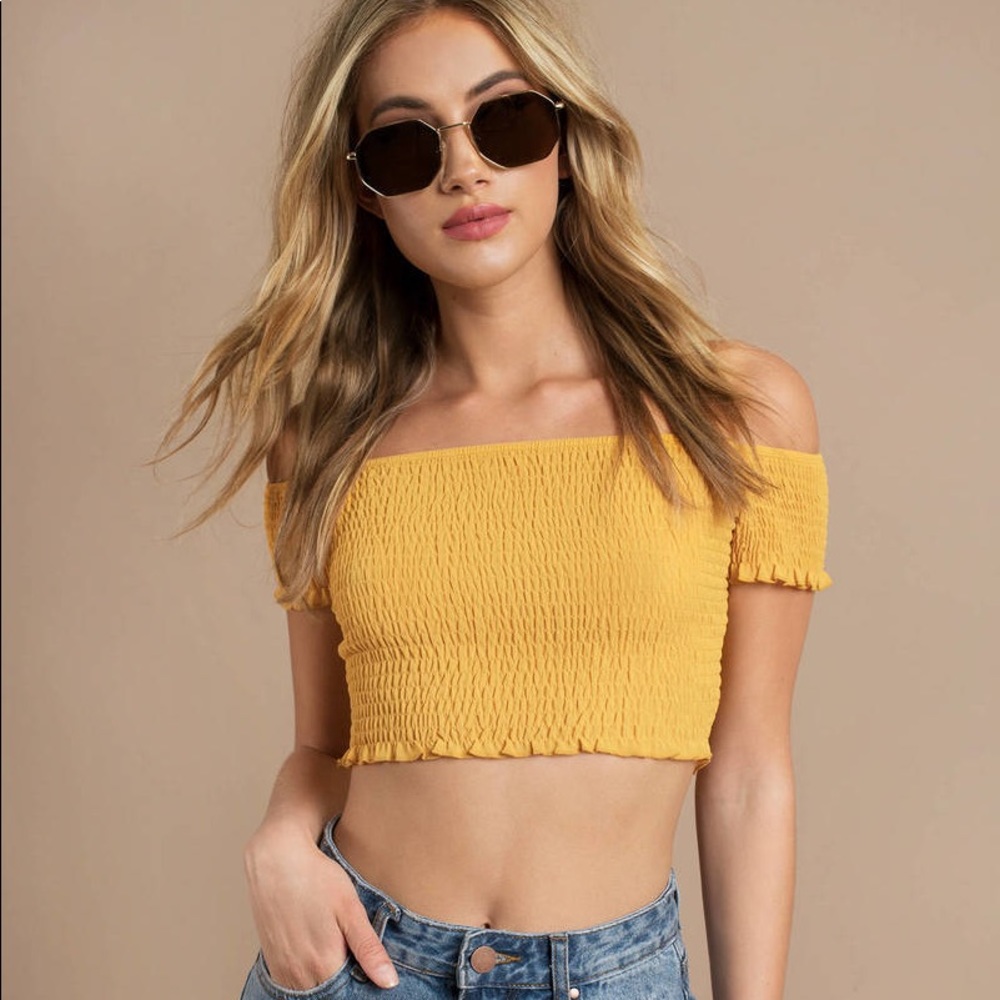 Tillys off the shoulder top